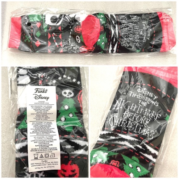Disney Accessories Nightmare Before Christmas Disney Socks Poshmark
